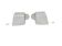 Bauhaus - Willem Wagenfeld - porcelain - 2 x pull pendant wall lamps - 50's