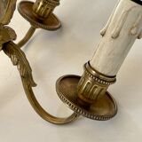 Paire d’appliques en bronze doré circa 1910