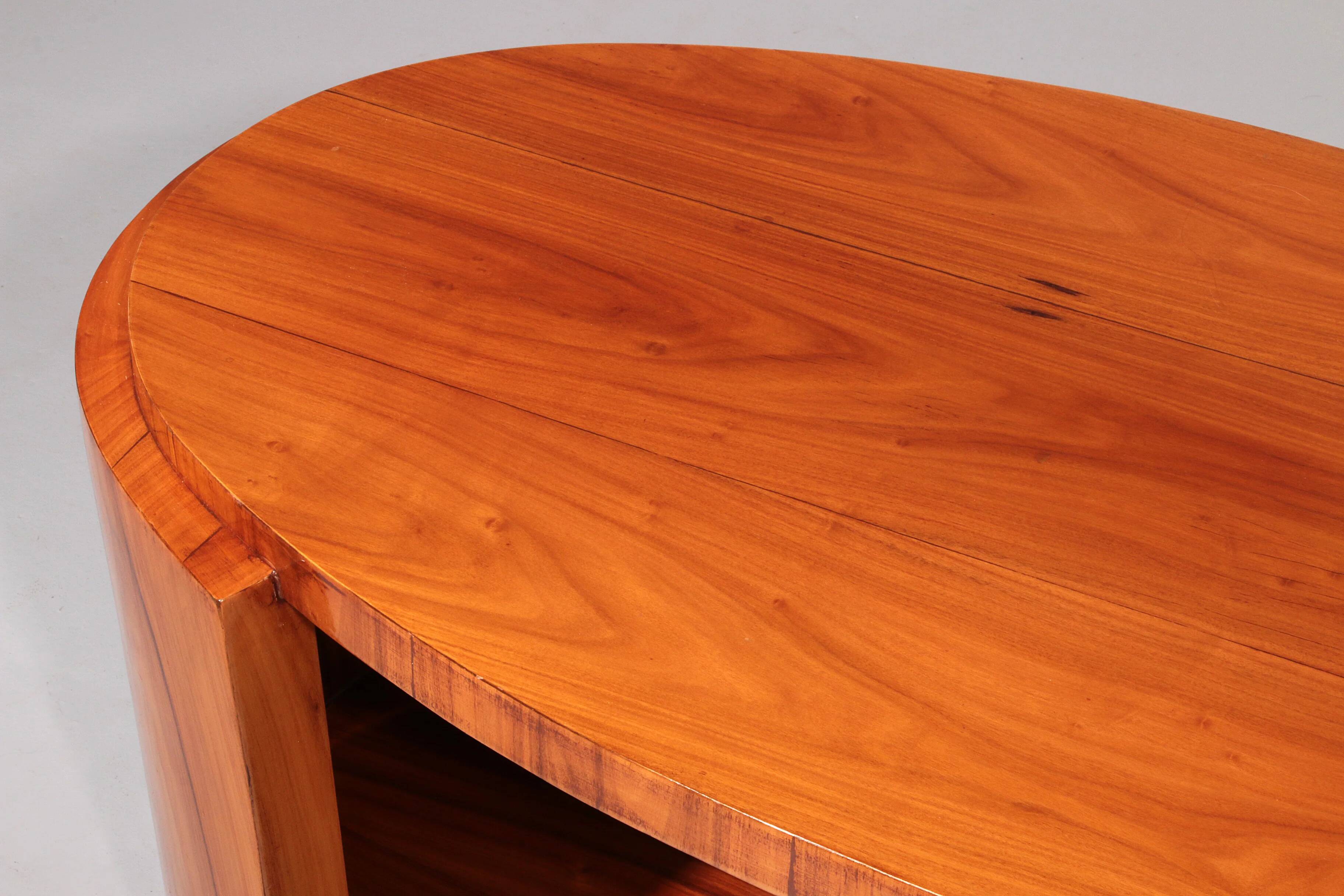 Art Deco French light-wood coffee table