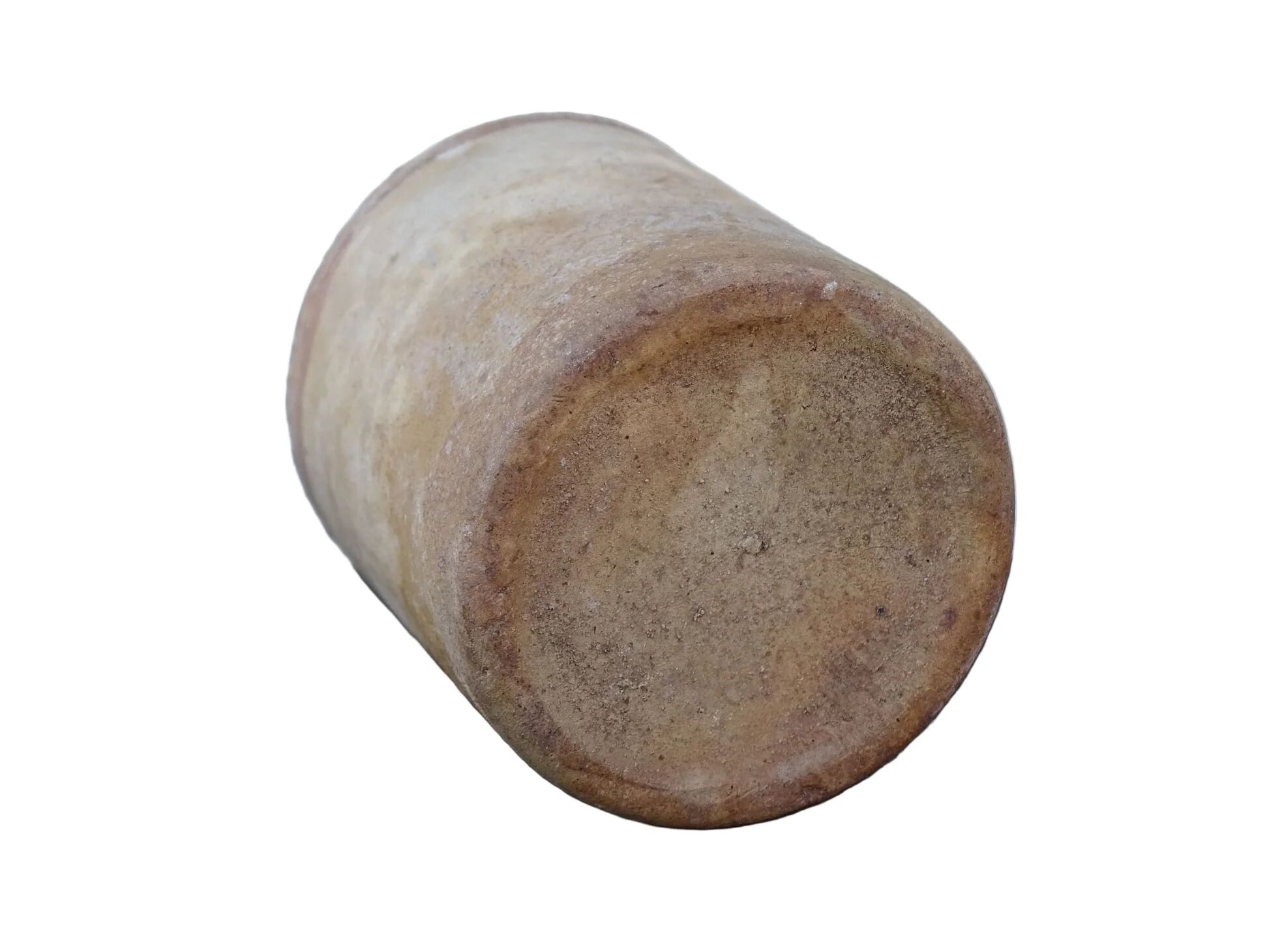 Petit pot ancien français en terre cuite