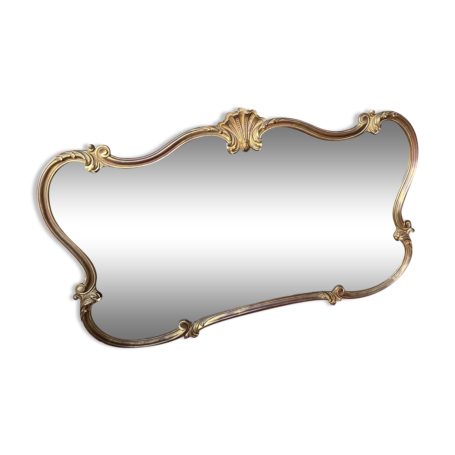 Baroque mirror Louis XV style 170x94x4 cm