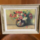 Oil on canvas vintage