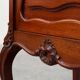 Paire de tables de nuit en noyer de style Louis XV avec des plateaux en marbre de Carrare, France