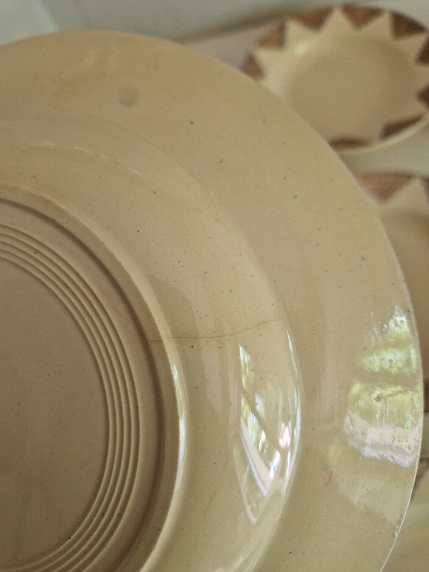 Set of 12 Deep Plates Saint Amand Model 4054