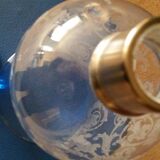 Photophore crystal Baccarat and silver metal