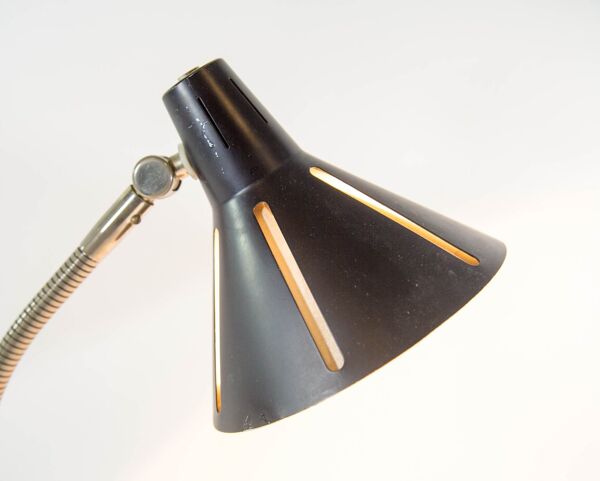 Lampe de bureau du milieu du siècle design néerlandais années 60