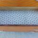commode aux pieds compas, effet miroir, vintage