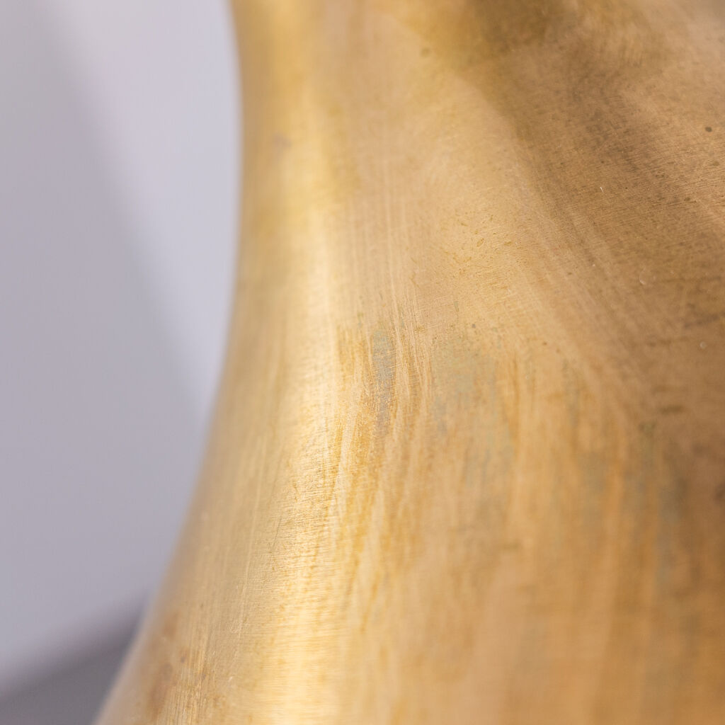 Set of 3 modern vintage lamps in 70s Lamperti brass