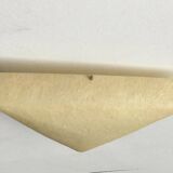 Mid-Century Minimalist Triangular Ceiling Lamp in Fibreglass, 1960s