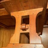 Solid oak coffee table
