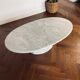 Roche Bobois vintage Carrara marble coffee table from the 70s