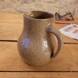 Stoneware pitcher