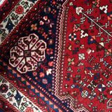 Antique Persian Qashqai rug 106cm x 152cm 1920s - 1C1242