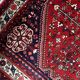 Antique Persian Qashqai rug 106cm x 152cm 1920s - 1C1242