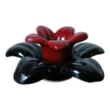 Bougeoir en forme de fleur - céramique vintage