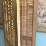Woven wicker screen