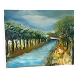 River landscape by Heigel