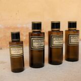 Series of 4 bottles of vintage toilet water