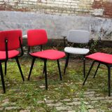 Set de 4 chaises Friso Kramer Revolt années 70