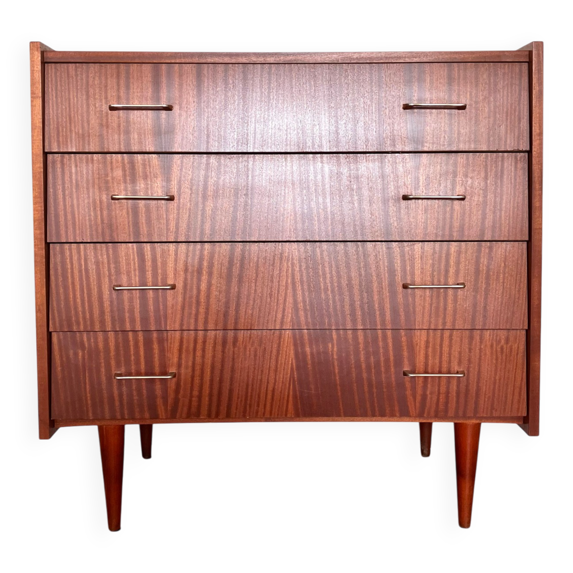 Scandinavian commode with pencil legs