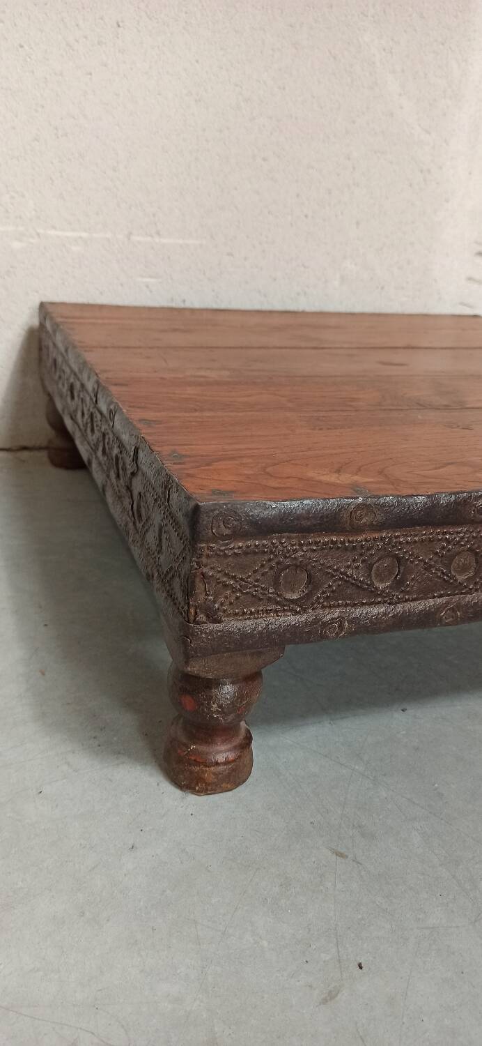 Antique coffee table, India