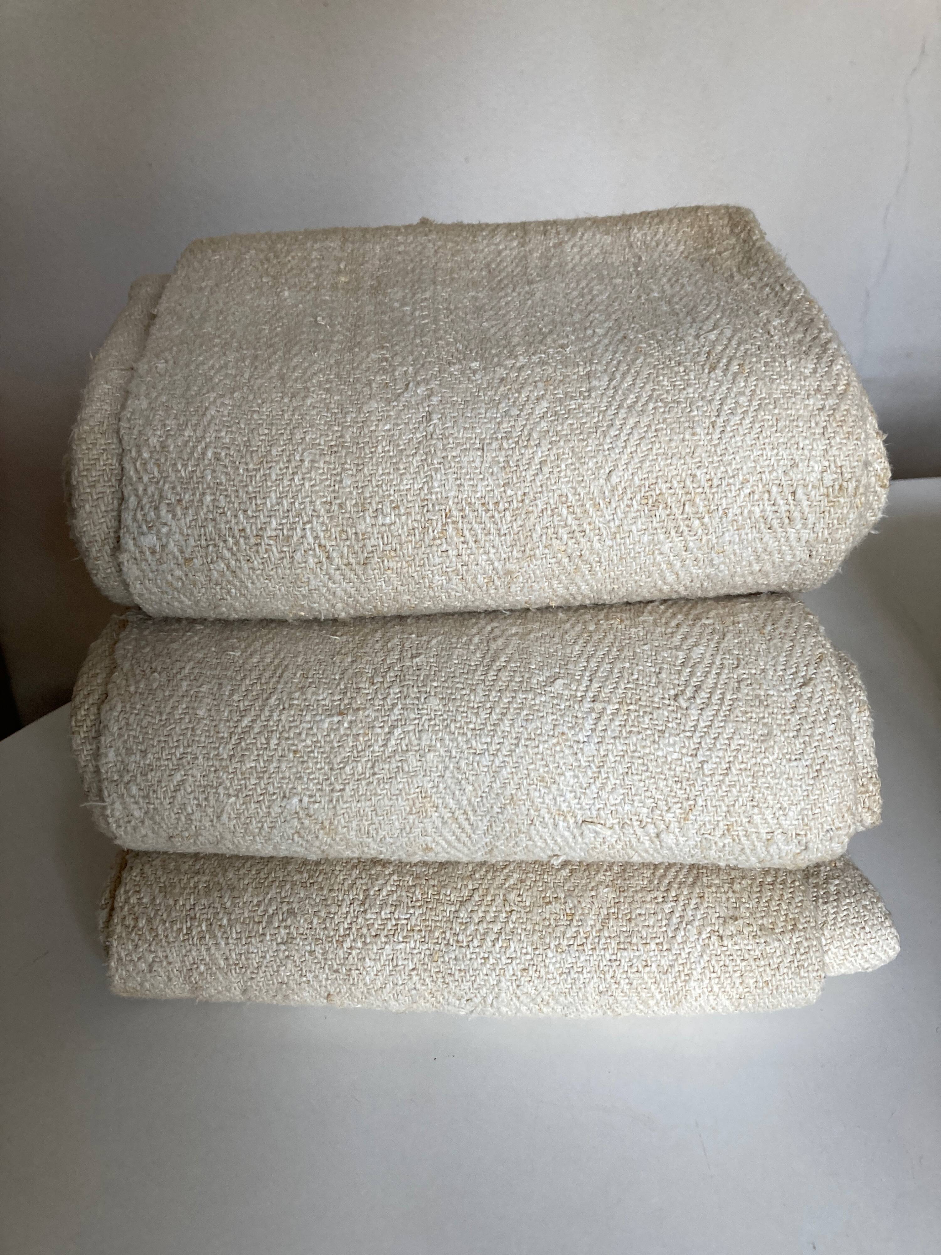 Tablecloth 5 meters in hemp canvas 19th