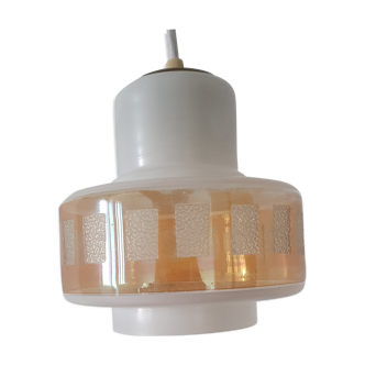 Opaline ceiling lamp 50/60s