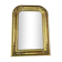 Miroir de cheminée stuc bois dore XIX eme 40x55cm