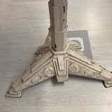 Round table with cast iron stand