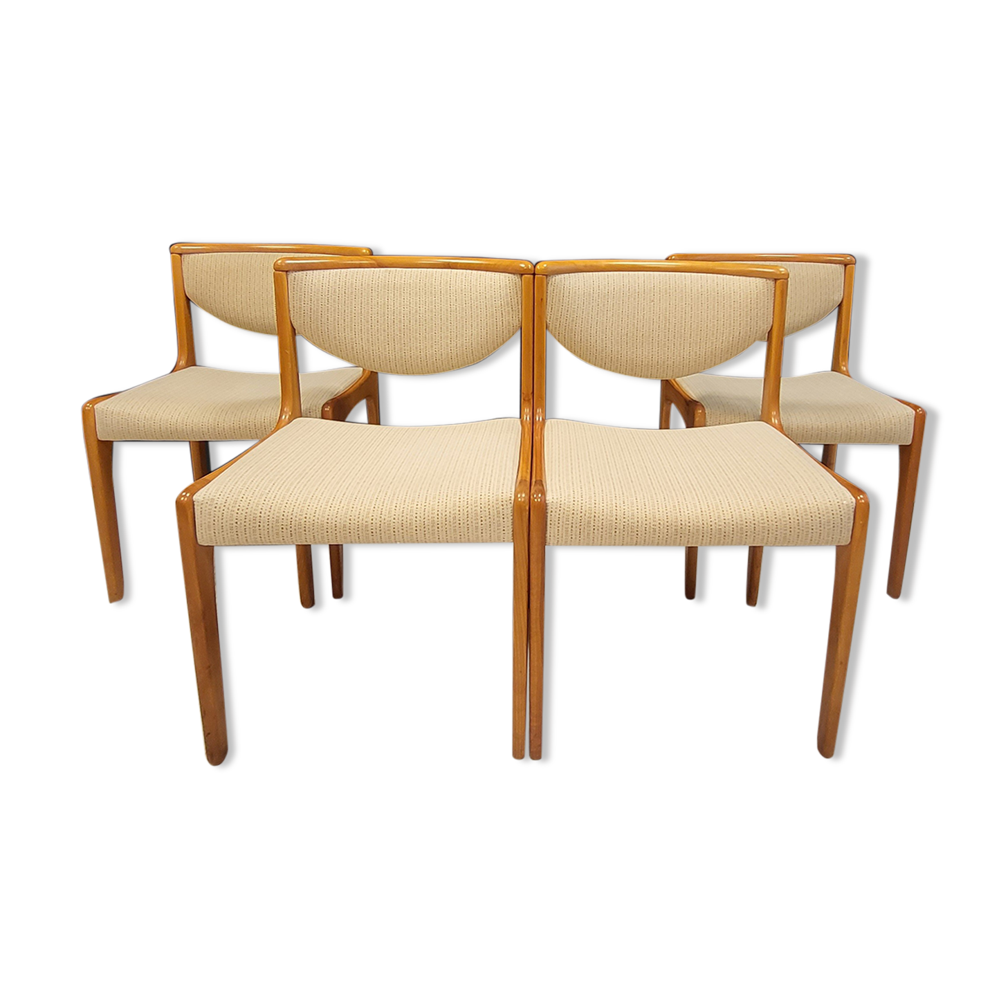 Set of four chairs