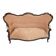 Napoleon III style mahogany bench