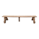 Grand banc ancien bois brut