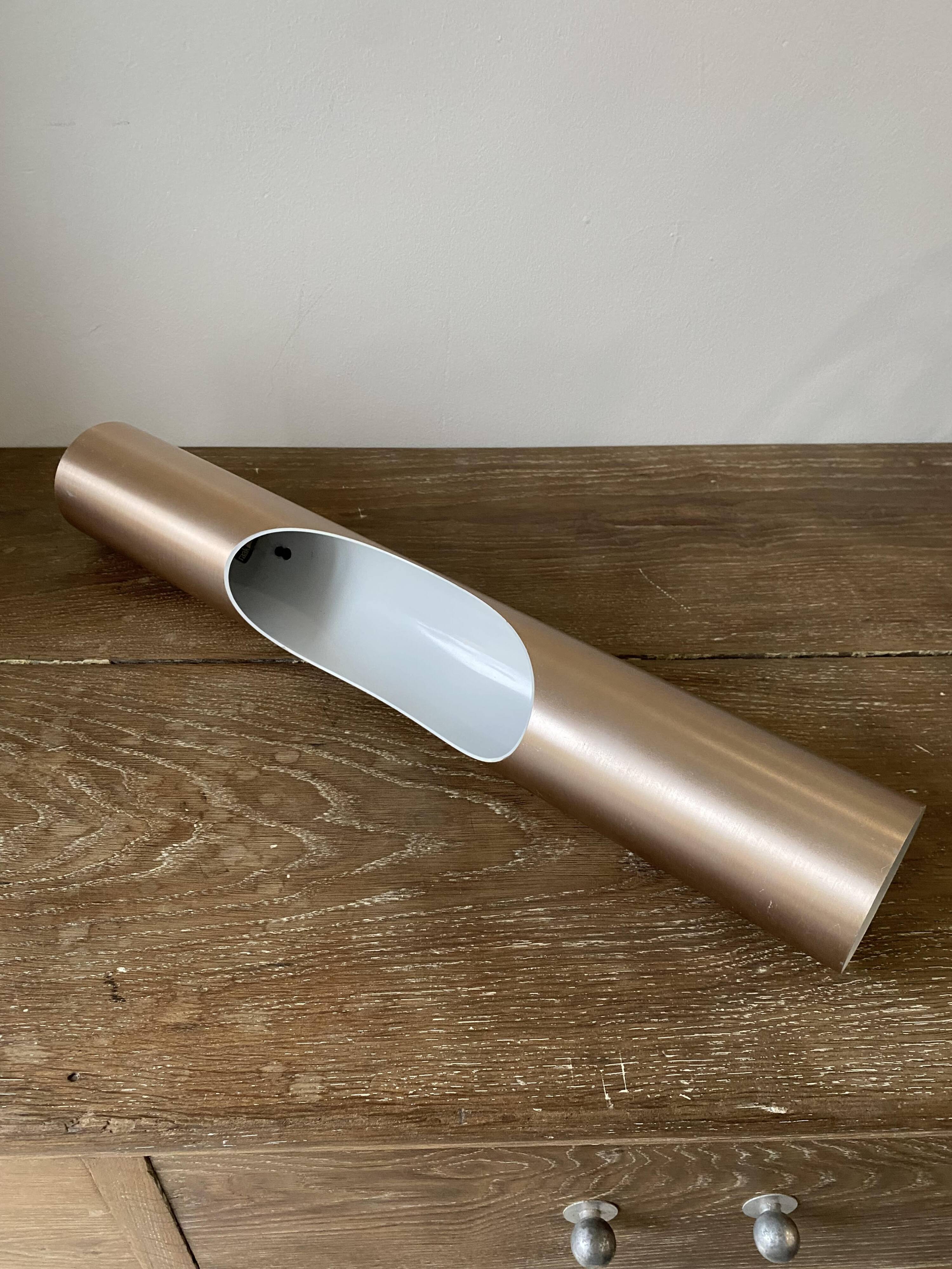 N1 Sconce Fuga XL copper / rosé wall lamp Raak Komulainen 1970 vintage