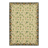 Handmade Vintage Flatweave Needlepoint Kilim 182 cm x 270 cm