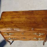 Commode 2 tiroirs de style Louis XV