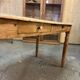 Table de ferme en chêne pied tournés