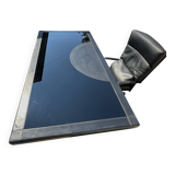 Executive desk by Guido Faleschini and armchair by Matteo Grassi