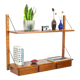 Wall Shelf with drawers by Sven Ellekaer for Albert Hansen, 1950s