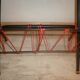 Travailleuse  scoubidou  1960 style scandinave