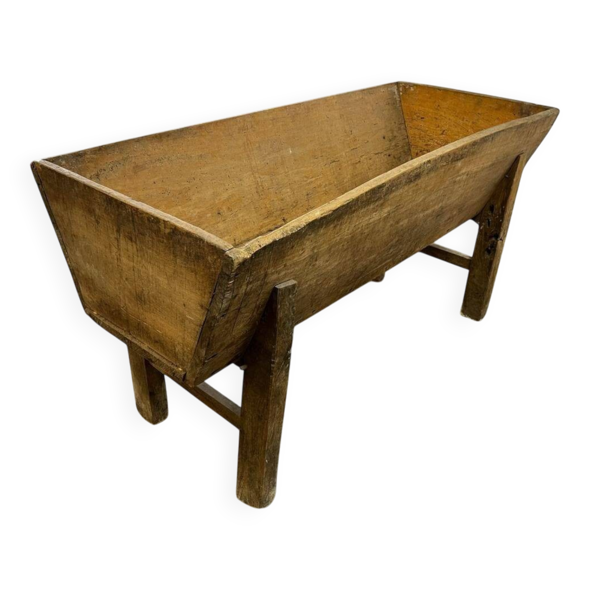 Trog / vintage wooden box on legs