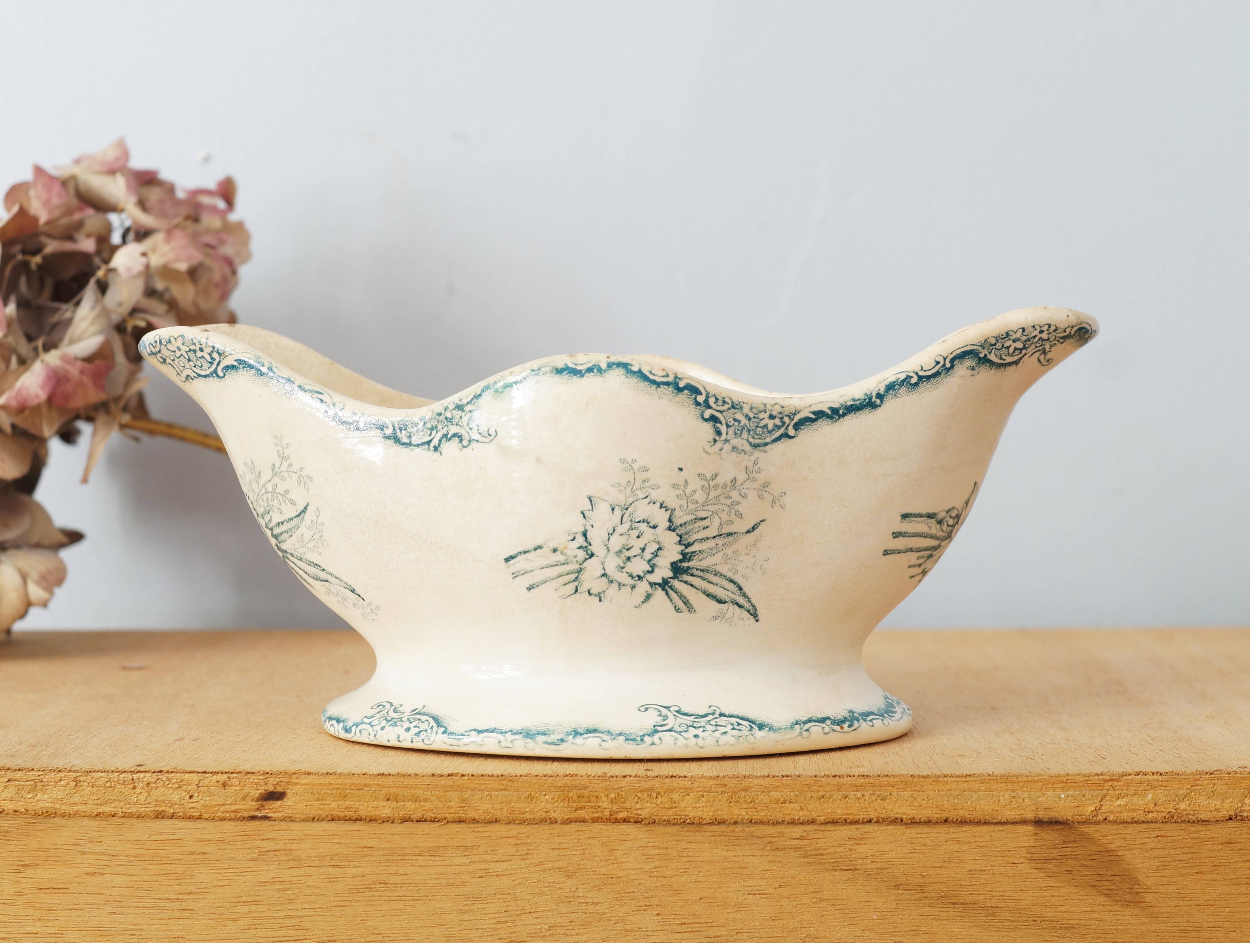 19th century earthenware sausage
