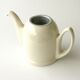 Ceramic Salam Teapot Villeroy and Boch white and Silver