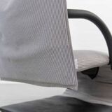 Zen easy chair with footrest by claude brisson for ligne roset