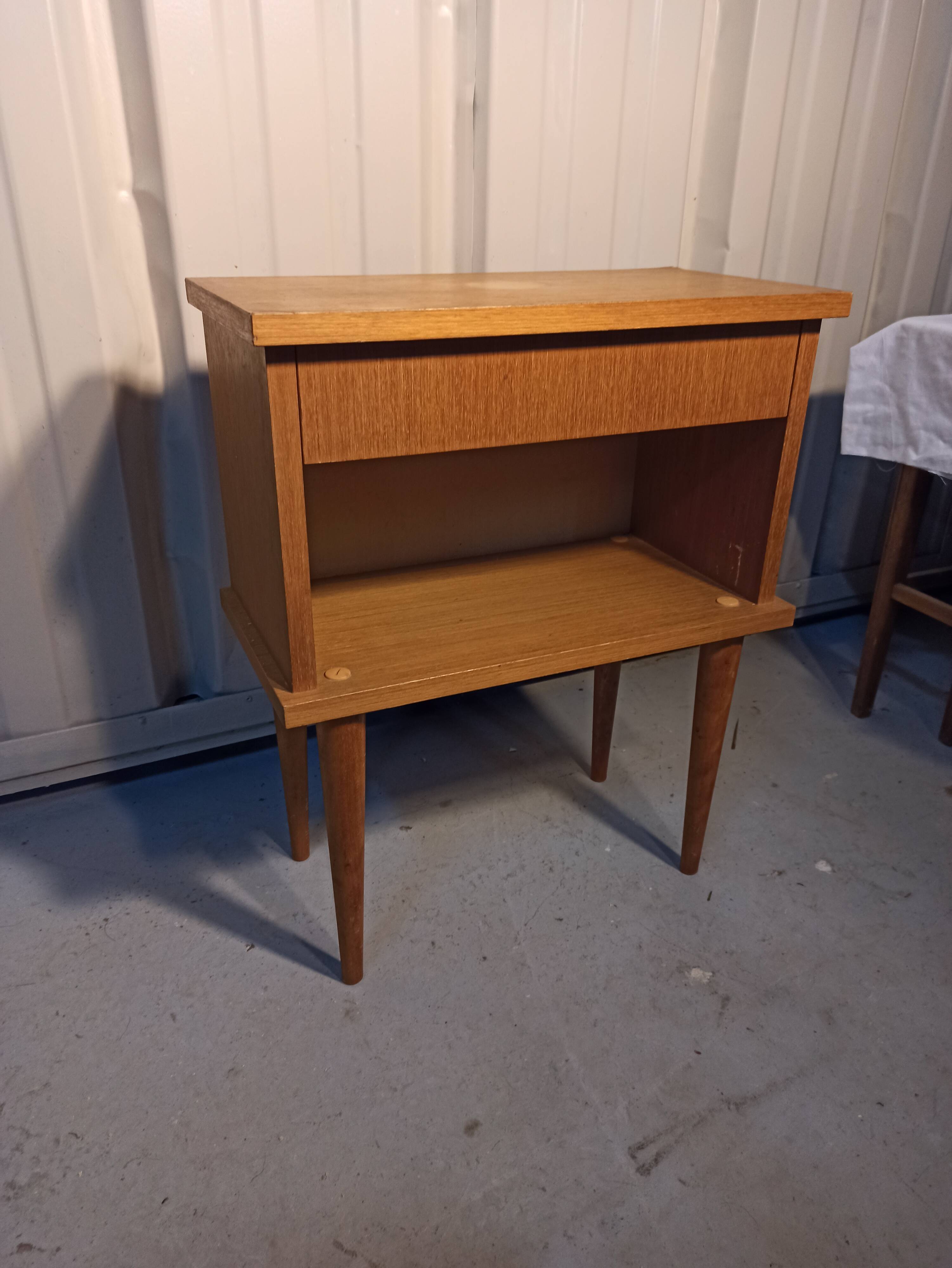 Bedside table from the 50s-60s a drawer