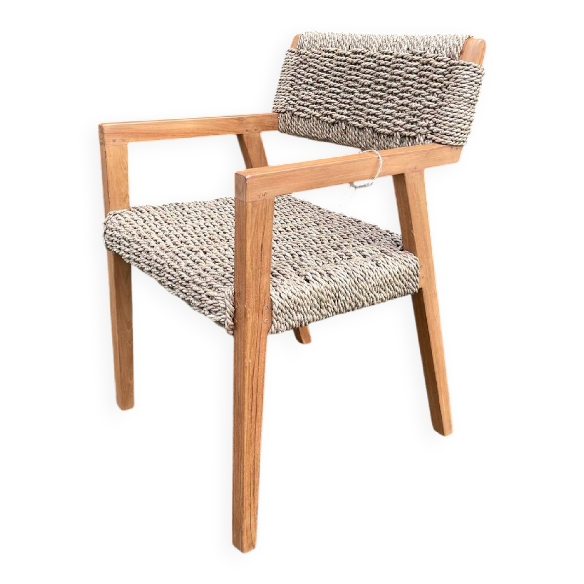 Fauteuil en jacinthe d’eau