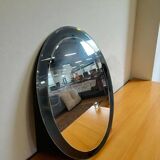 Miroir ovale vintage en verre Knitter Duro