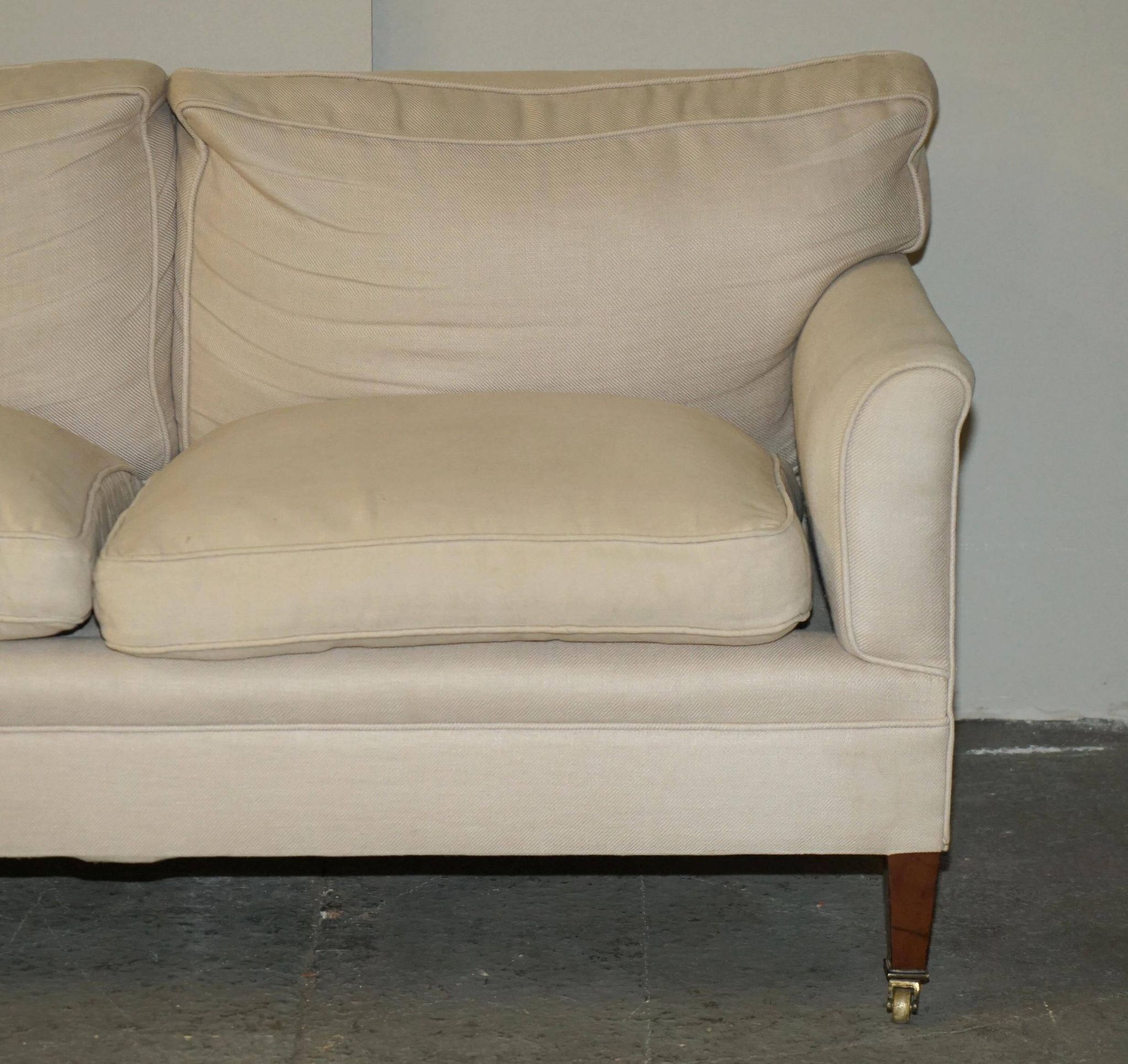 Victorian two-seater canapé 1880 Howard & Son