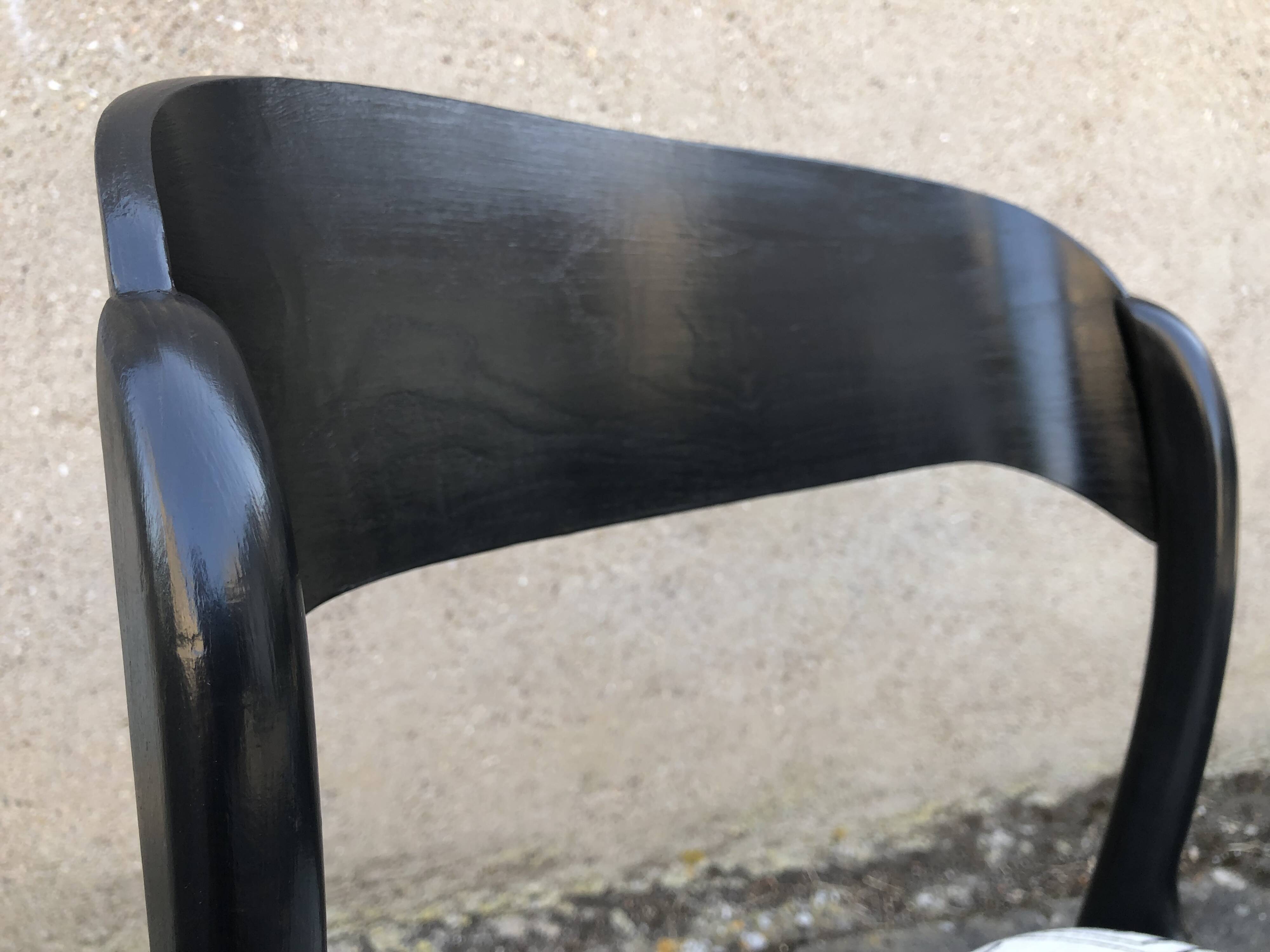 4 chaises Baumann Traîneau