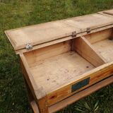 Old school desk for 4 people - Workshop furniture