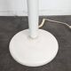 Lampadaire space age en plastique blanc
